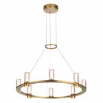 7144/55L HIGHTECH ODL26 Подвесной светильник  античная бронза/акрилл/металл IP20 LED 45W 4260Лм 3000K 180° 220V DEFANCE