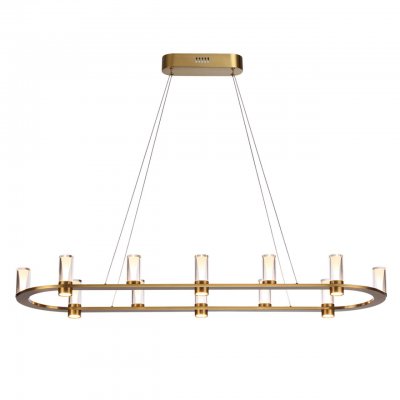 7144/65L HIGHTECH ODL26 Подвесной светильник  античная бронза/акрилл/металл IP20 LED 69W 3830Лм 3000K 180° 220V DEFANCE