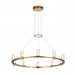 7144/70L HIGHTECH ODL26 Подвесной светильник  античная бронза/акрилл/металл IP20 LED 60W 3830Лм 3000K 180° 220V DEFANCE