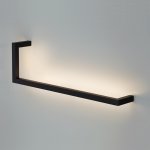 7153/14WL HIGHTECH ODL26 Настенный светильник  черный/акрилл/металл IP20 LED 14W 3000K 220V GRAFIC