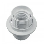 Патрон электрический Navigator 71 603 NLH-PL-R1-E27 пластик люстровый с кольцом