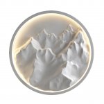 7168/20WL HIGHTECH ODL26 Настенный светильник белый/гипс/металл IP20 LED 20W 3000K 220-240V MONTANA