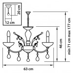 Люстра подвесная Lightstar 717062 Boemia