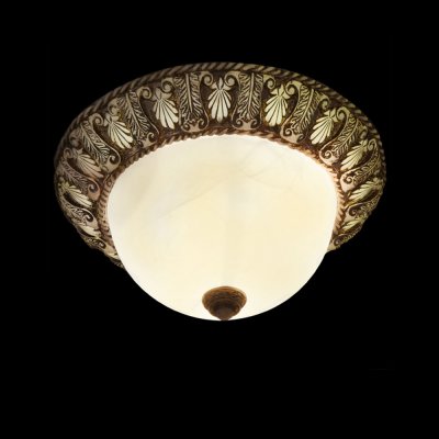 Люстра Eurosvet 7170/3 коричневый/желтый