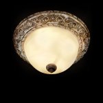 Люстра Eurosvet 7172/3 коричневый/белый