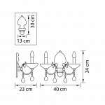 Светильник бра Lightstar 717622 Boemia