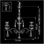 Люстра Lightstar 718083 INATTI