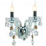 Светильник бра Favourite 7186-2W Cristallo Bianco