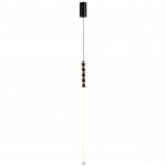 7187/12L HIGHTECH ODL26 Подвесной светильник черный/акрил/агат/металл IP20 LED 12W 3500K 220V MONELLA