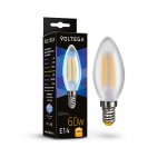 Лампочка Voltega 7207 Candel matt 6W
