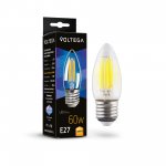 Лампочка Voltega 7208 Candel matt 6W
