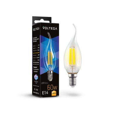 Лампочка Maytoni 7209 Candle wind 6W