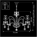 Люстра подвесная Lightstar 721083 Acesso