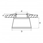 Светильник точечный встраиваемый диодный Lightstar 72152 Maturo