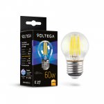 Лампочка Voltega 7215 Globe E27 6W