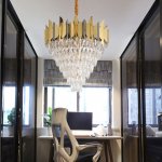 Люстра Delight 7216 L5+3 gold/black