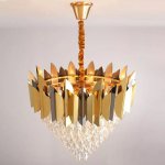 Люстра Delight 7216 L5+3 gold/black