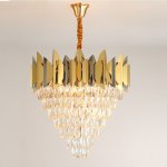 Люстра Delight 7216 L9+3 gold/black