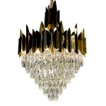 Люстра Delight 7216 L9+3 gold/black