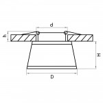 Светильник точечный встраиваемый диодный Lightstar 72174 Maturo