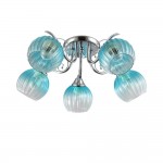 Люстра бирюзовая Colosseo 72180/5C Optima