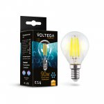 Лампочка Voltega 7221 Globe E14 9W Graphene