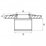 Светильник точечный встраиваемый диодный Lightstar 72254 Maturo