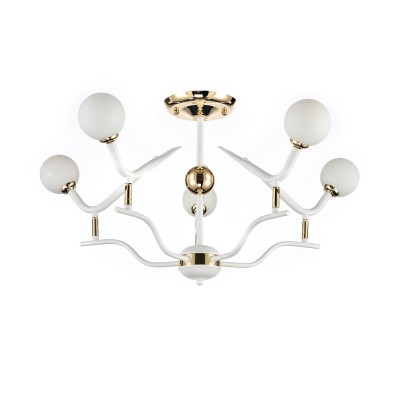 

Светильник Colosseo optima 72423/5C матовый белый/золото, 72423/5C