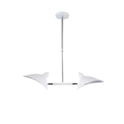 

Светильник Colosseo optima 72427/2C белый/хром E27 2*60W, 72427/2C