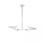 Светильник Colosseo optima 72427/2C белый/хром E27 2*60W