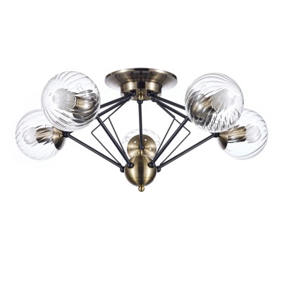 

Светильник Colosseo optima 72432/5C бронза/матовый черный, 72432/5C