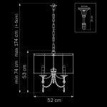 Люстра подвесная Lightstar 725036 Paralume