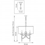 Люстра подвесная Lightstar 725037 Paralume
