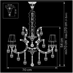 Люстра подвесная Lightstar 726082 Princia