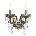 Светильник бра Favourite 7286-2W Cristallo Marrone