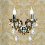 Светильник бра Favourite 7286-2W Cristallo Marrone