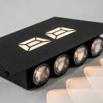 Настенный светильник LED4U L7302-180 BK