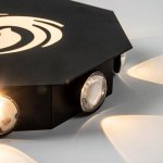 Настенный светильник LED4U L7307-180 BK