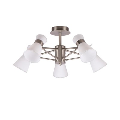 

Светильник Colosseo optima 73071/5C никель сатиновый E14 5*60W, 73071/5C