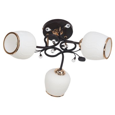 Потолочный светильник Экономсвет 7337/3RD+GD WT