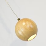 Подвесной светильник Lofter Wooden Sphere ImperiumLoft 73428-22