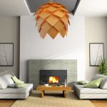 Подвесной светильник Crimea Pine Cone natural wood D20 ImperiumLoft 73531-22