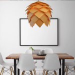 Подвесной светильник Crimea Pine Cone natural wood D20 ImperiumLoft 73531-22