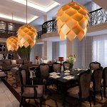 Подвесной светильник Crimea Pine Cone natural wood D20 ImperiumLoft 73531-22