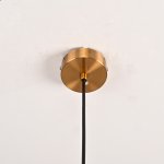 Подвесной светильник Loft Clear Glass Sphere Cloche Дымчатый ImperiumLoft 73694-22