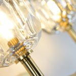 Бра RH Boule de Cristal Double Sconce Brass ImperiumLoft 73769-22