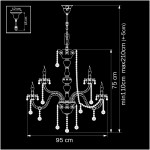 Люстра подвесная Lightstar 738152 Vidare