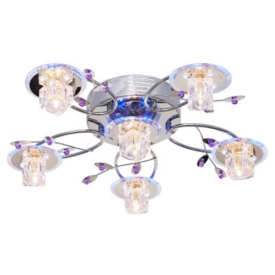 Светильник ЭкономСвет 7390/6CR RC WTBLLED