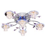 Светильник ЭкономСвет 7390/6CR RC WTBLLED