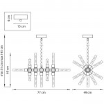 Люстра подвесная Lightstar 740112 Condetta